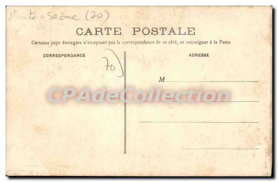 Luxeuil-les-Bains — Maison du Cardinal Jouffroy — Payen et Poujaillon, éditeurs — Verso