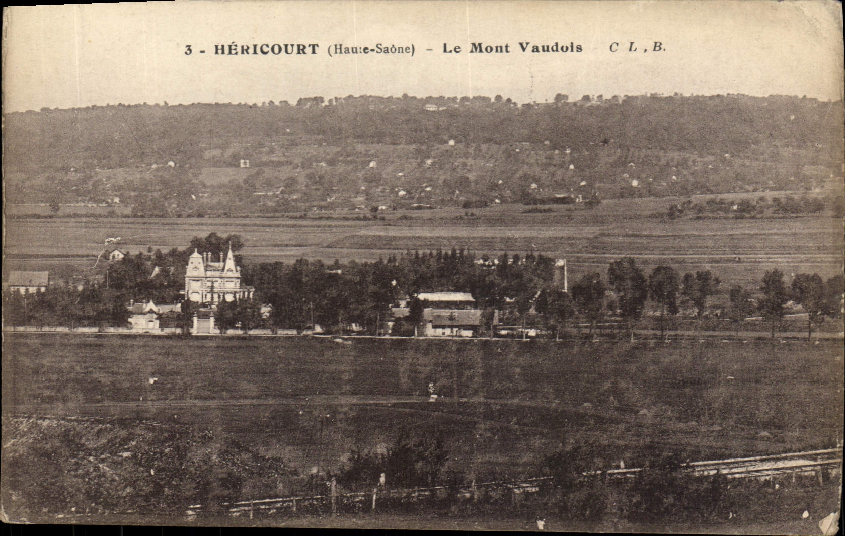 CPA Hericourt Haute Saone Le Mont Vaudois 