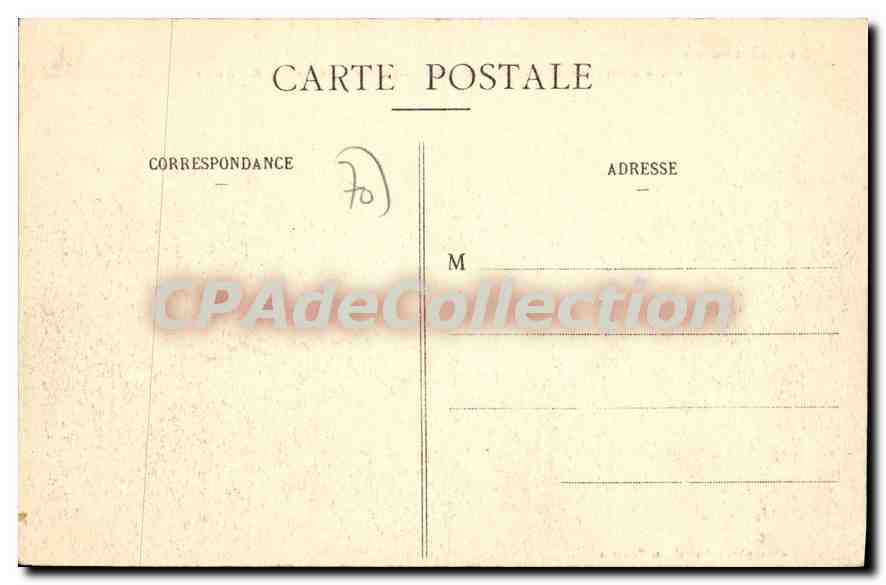 CPA Environs de Belfort Villersexel Hte Saone  — Rückseite