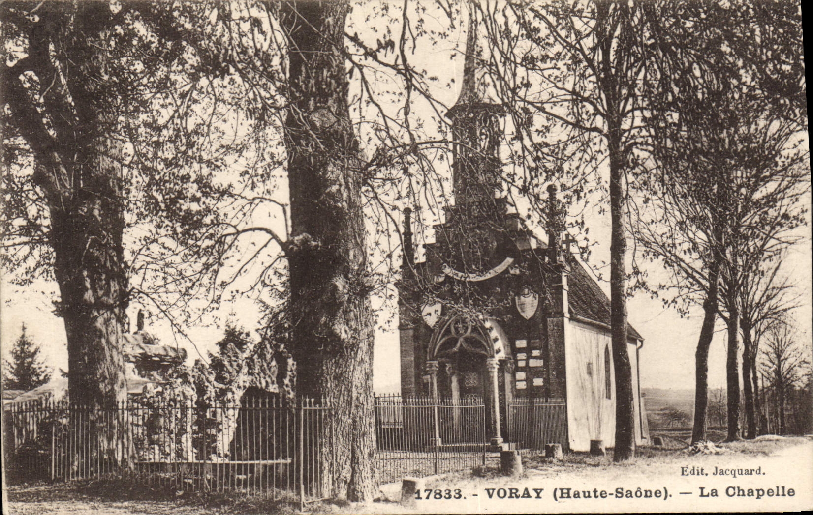 Voray (Haute-Saône) — La Chapelle — Edit. Jacquard