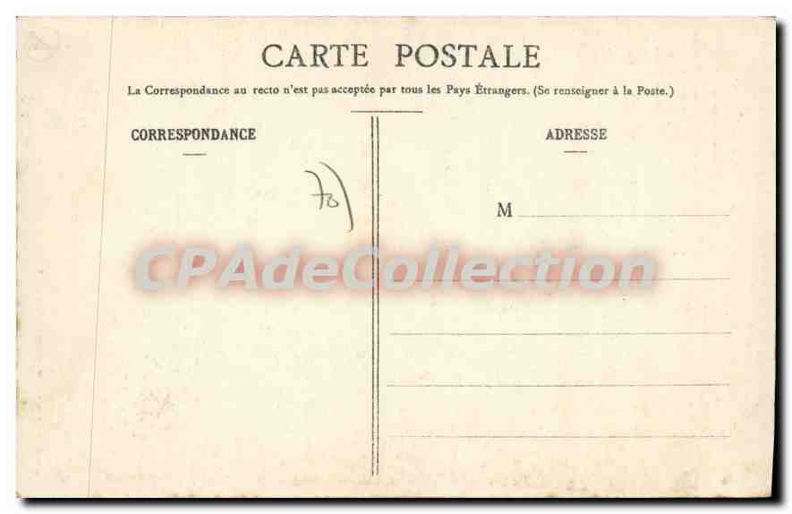 LUXEUIL-LES-BAINS — Maison du Bailli — éditeur M. Vichy, Saint-Dié (Vosges) n° 4180 — Rückseite
