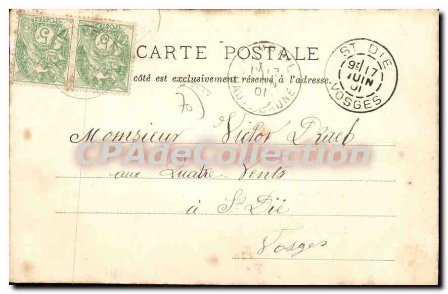 Luxeuil-les-Bains — Les Thermes — Reuchet, éditeur, Fongerolles — Verso
