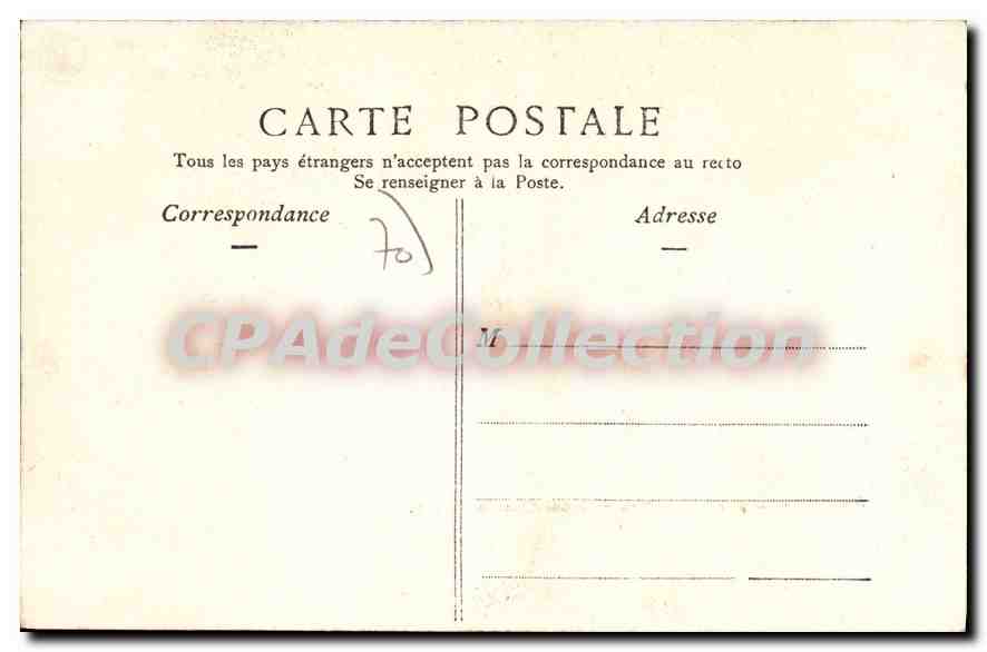 LUXEUIL - Séminaire - Ancienne Abbaye — Valot, éditeur. (Cliché Perrin) — Verso