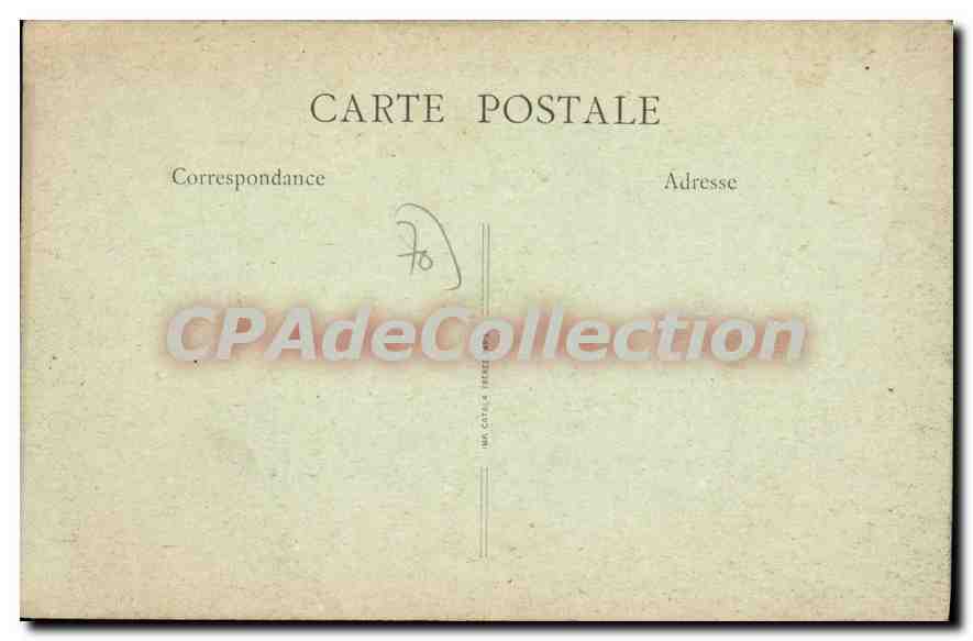 Yesoul — Vue Générale, vue prise de la Motte — B. F., Paris — Verso