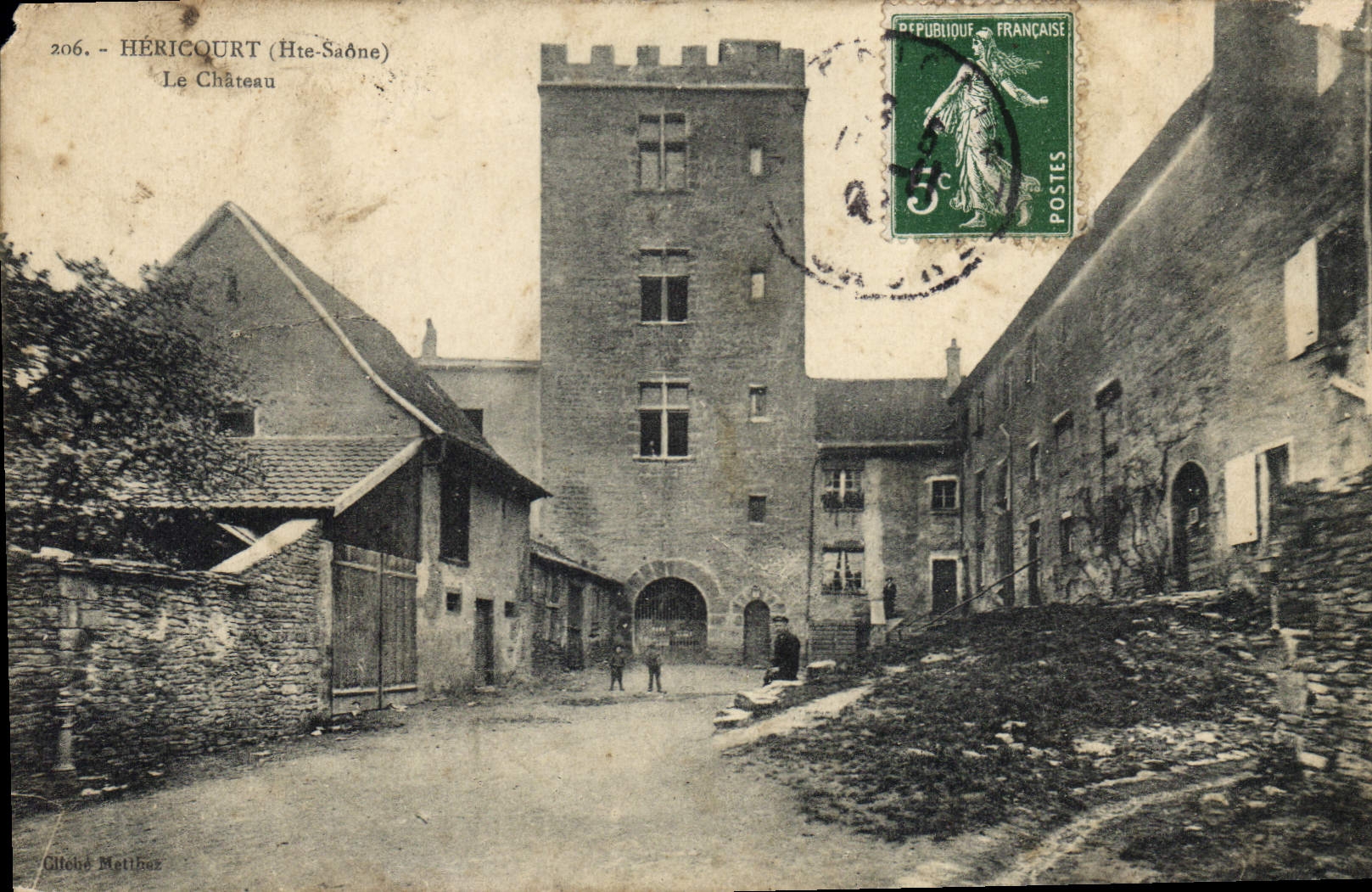 Héricourt (Hte-Saône) — Le Château — Cilfebé Mettilbaz n°206