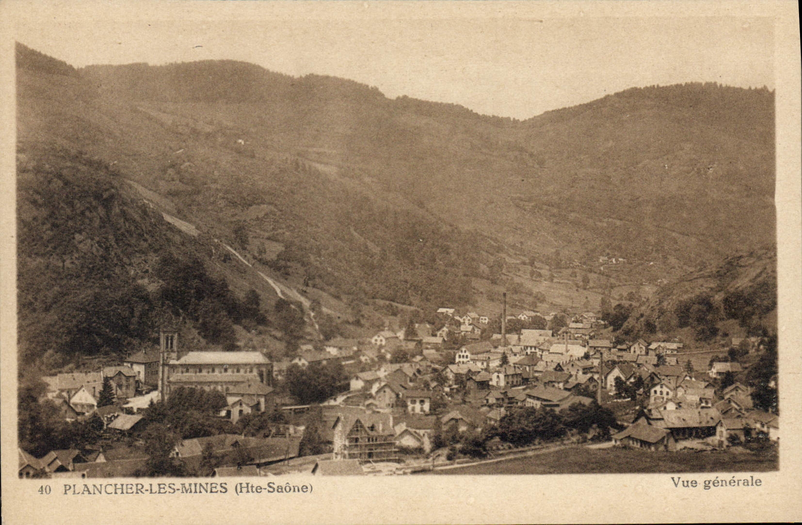 Plancher-les-Mines (Hte-Saône) — Vue générale — éditeur CPADeCollection