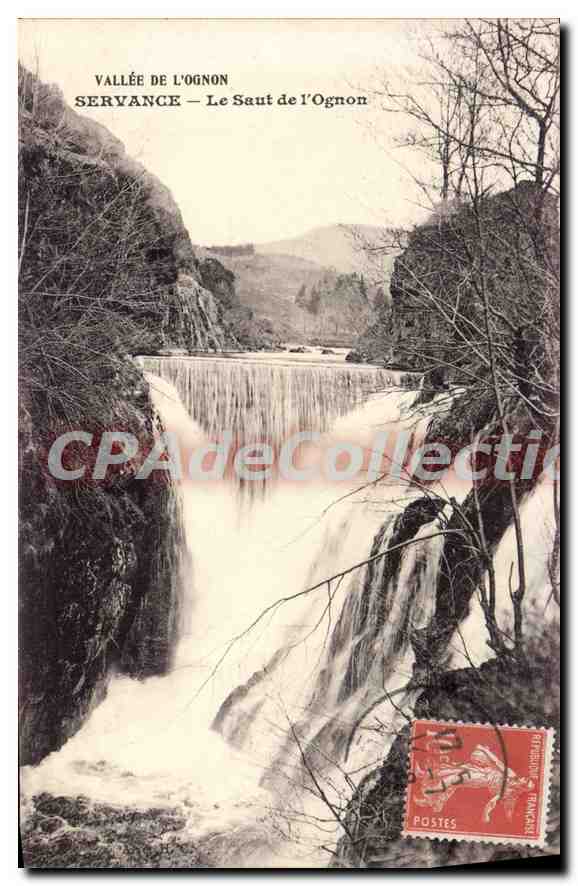 Vallée de l'Ognon — Le Saut de l'Ognon — Servance