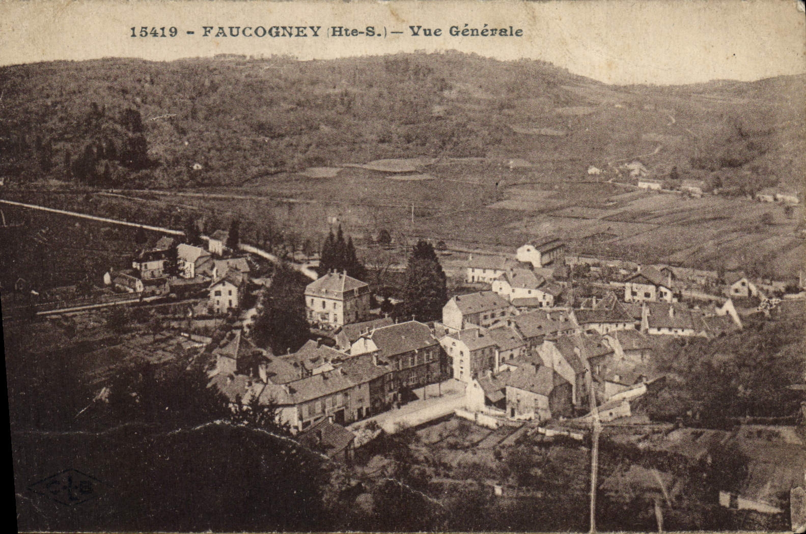 CPA Faucogney Hte S Vue Generale 