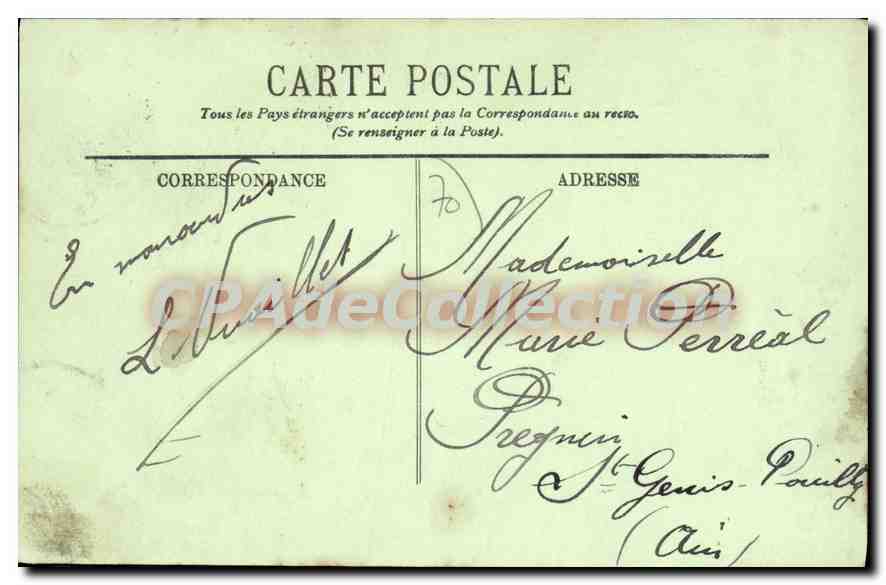 Vesoul — Les Rochers de Frottey — LL. n°29 — Verso