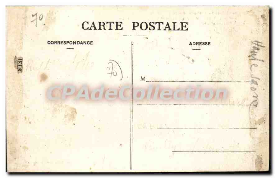 Rupt-sur-Saône - Le tombeau du Comte d'Orsay, né à Paris le 19 Mai 1772, décédé à Rupt le 16 Décembre 1843. — Reverso
