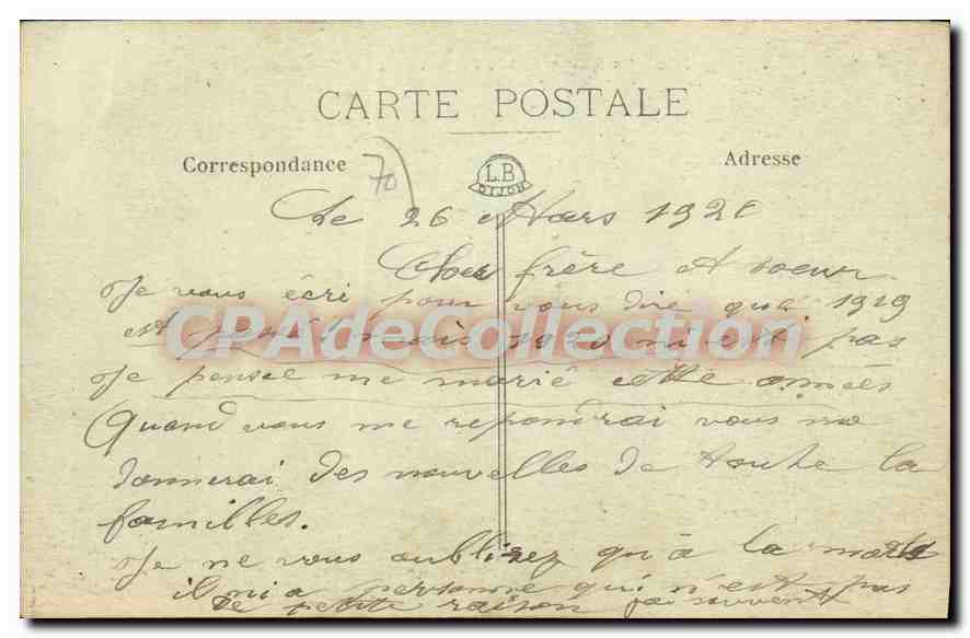 La Haute-Saône Pittoresque — GY — Eminence — CLB — Verso