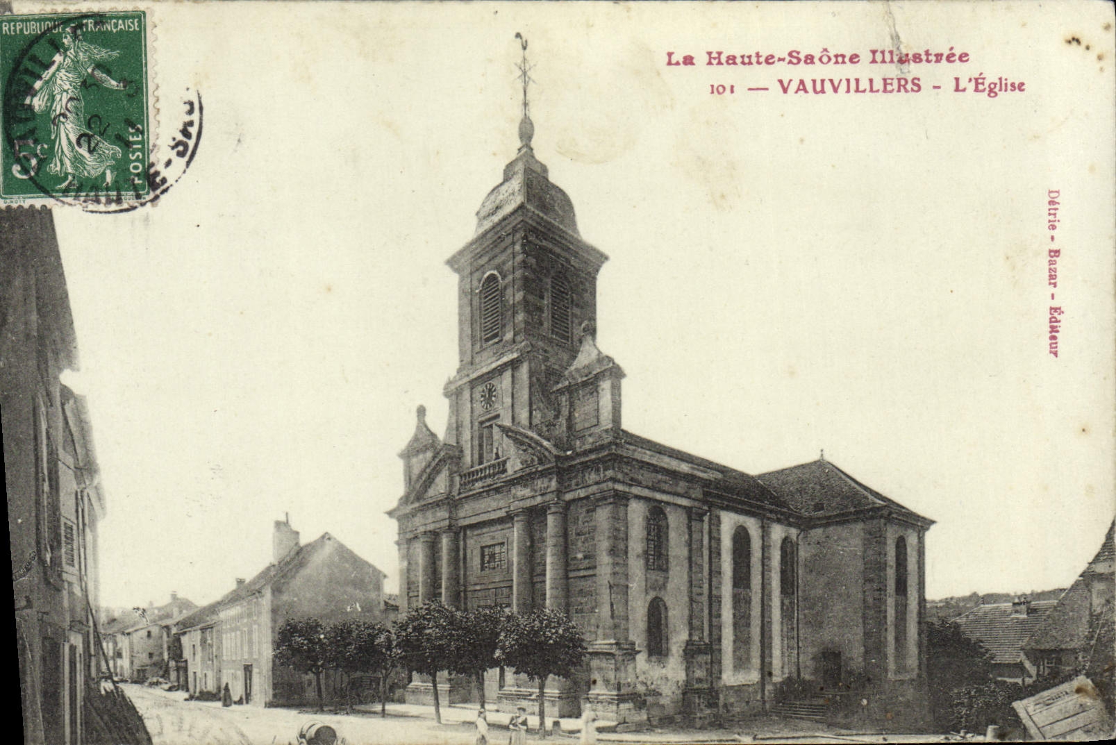 Vauvillers - L'Église — La Haute-Saône Illustrée, n°101