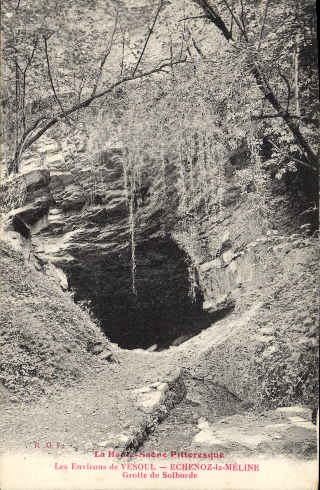 Grotte de Solborde — Les Environs de Vesoul — Echénoz-la-Mélène