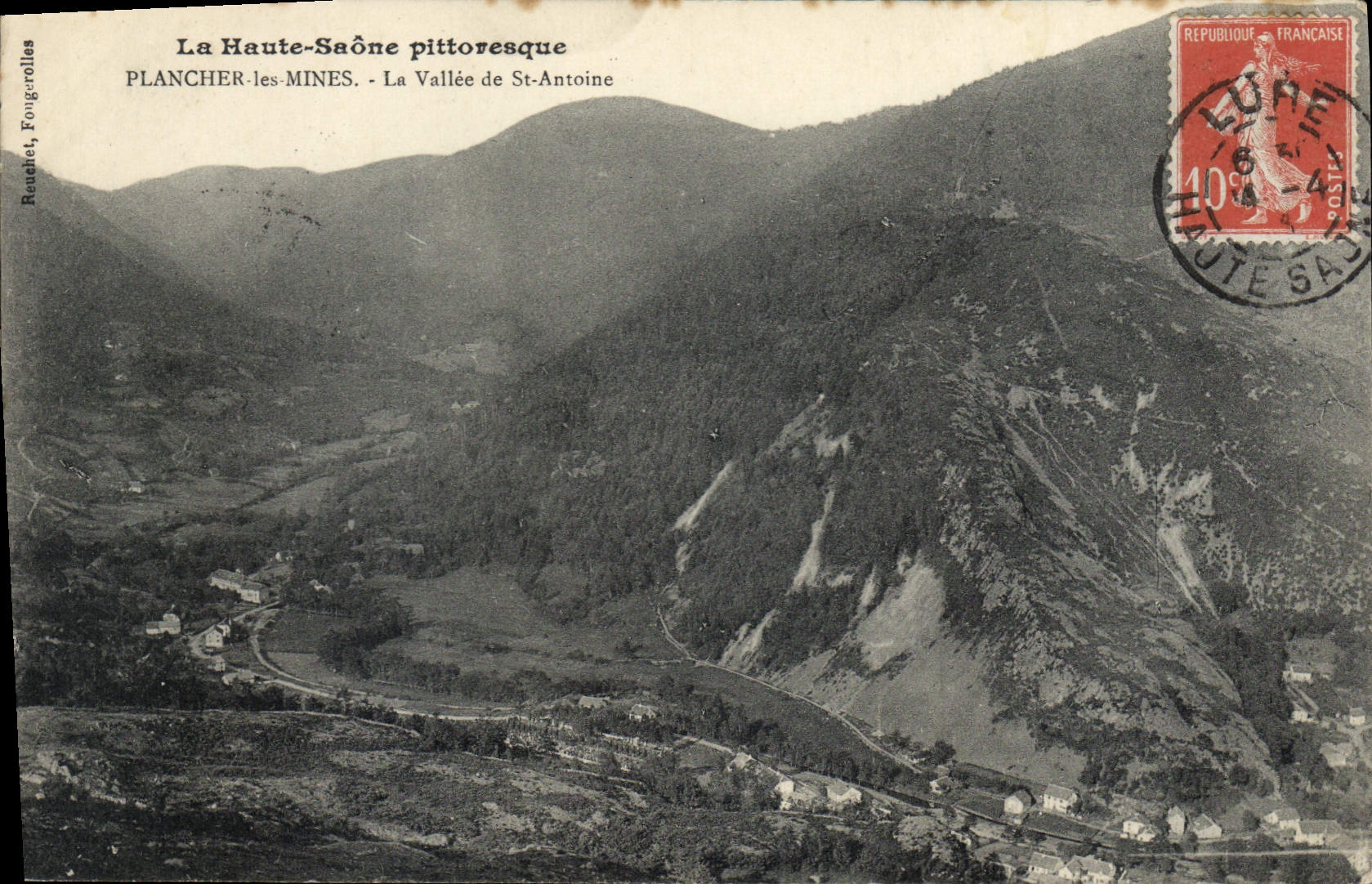La Haute-Saône malerisch — Tal von St-Antoine — Reuille, Fongerolles