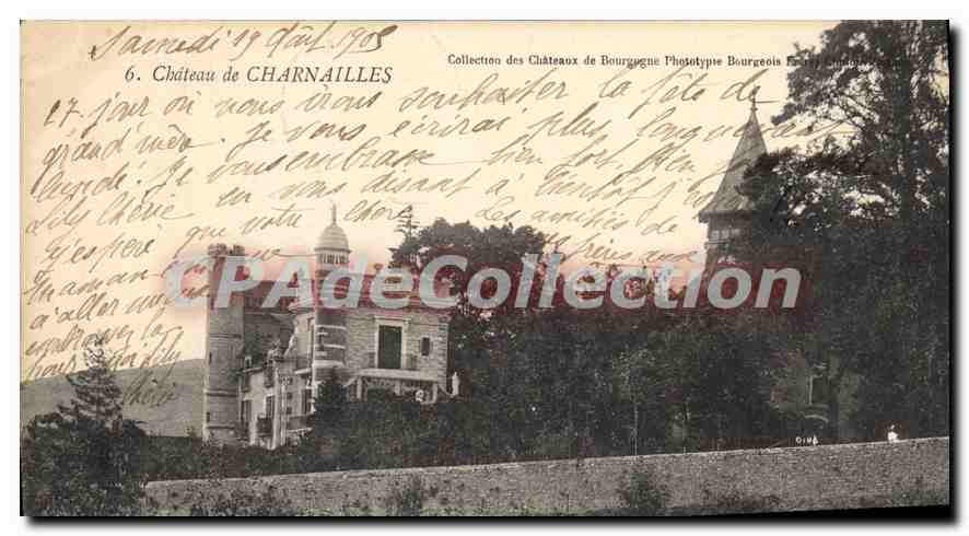 CPA Chateau de Charnailles 