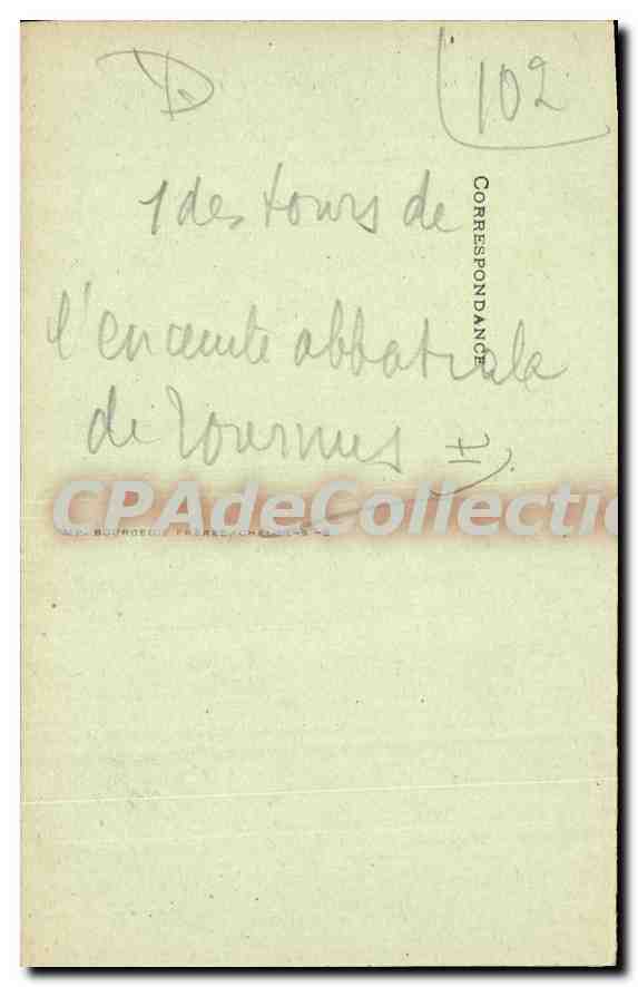 CPA Tournus Rue des Droits de l'Homme  — Rückseite