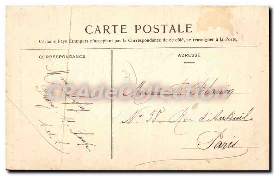 Autun — Porte d'Arroux, Époque Romaine — Nourry et Guignard, Autun — Reverso