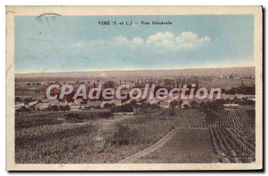 CPA Vire Vue Generale 