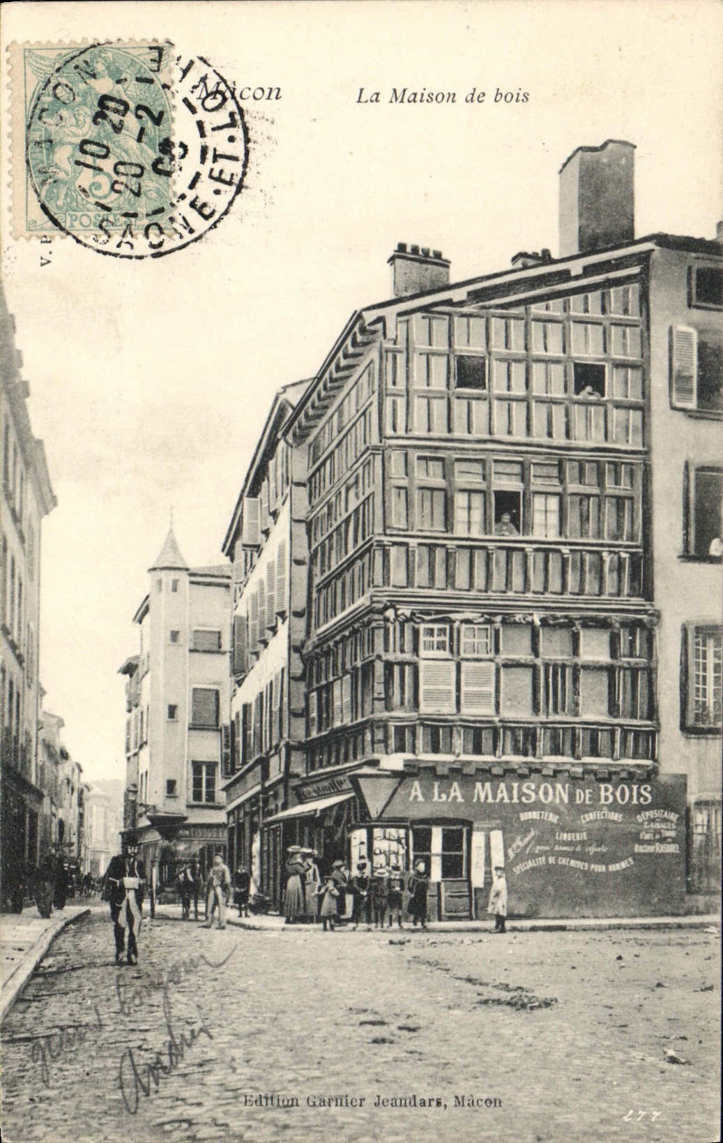 Das Holzhäuschen — Maçon — Edition Garnier Jeandars, n° 277