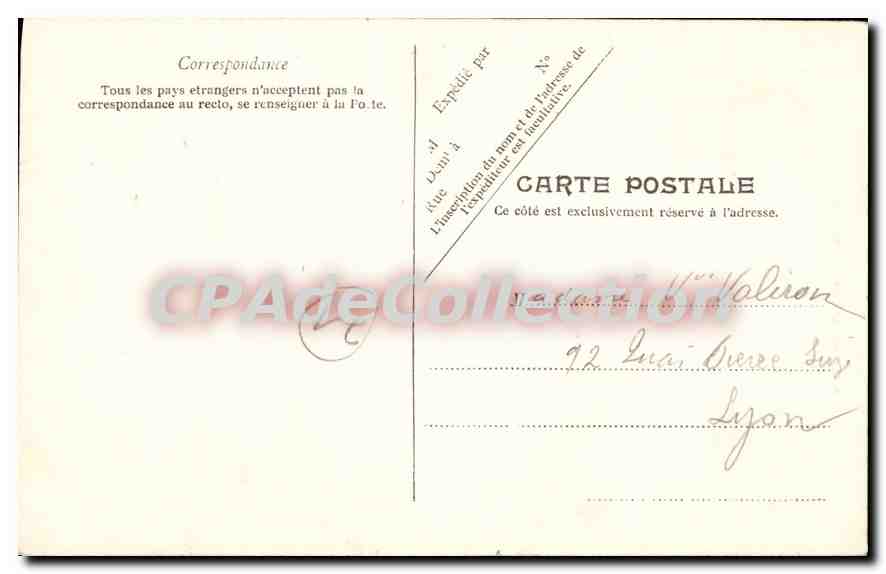 Das Holzhäuschen — Maçon — Edition Garnier Jeandars, n° 277 — Rückseite
