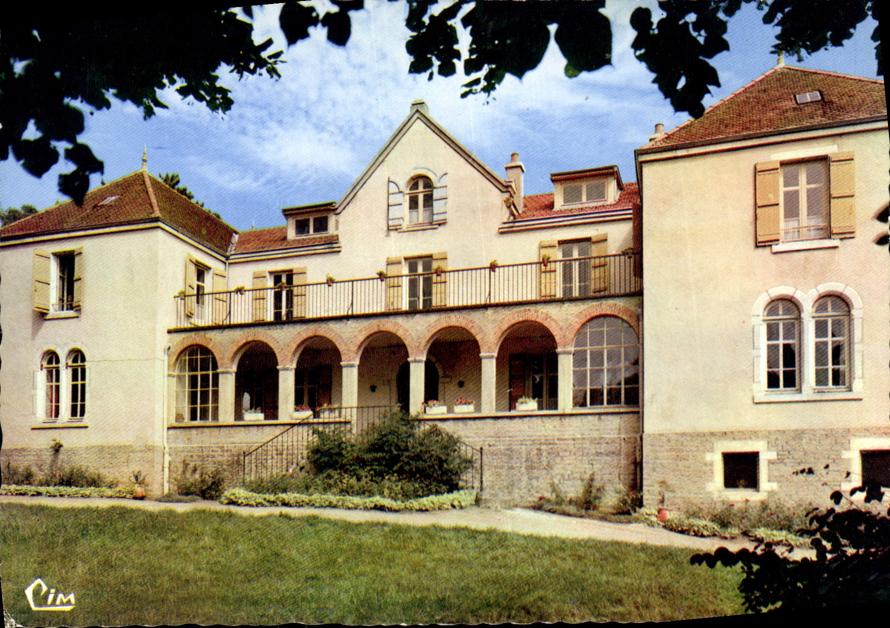Villa Ste-Agnes — vue du parc — éditeur L'im