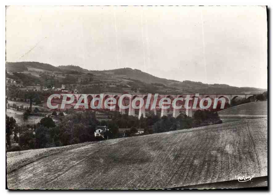 CPSM Mussy sous Dun S et L Le Viaduc 