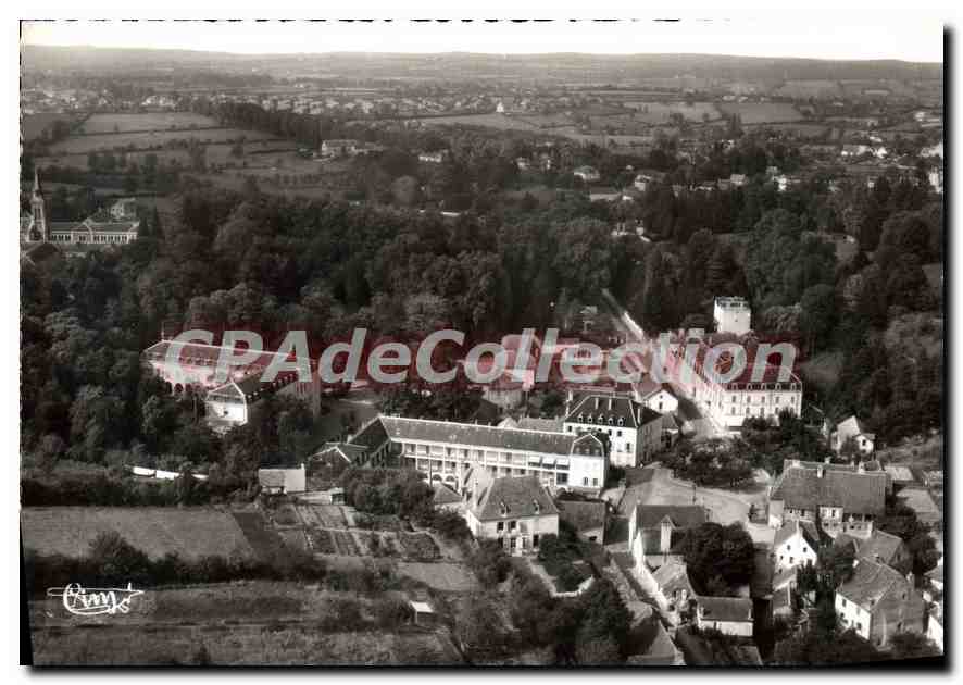 CPSM Bourbon Lancy Thermal S et L Quartier Thermal 