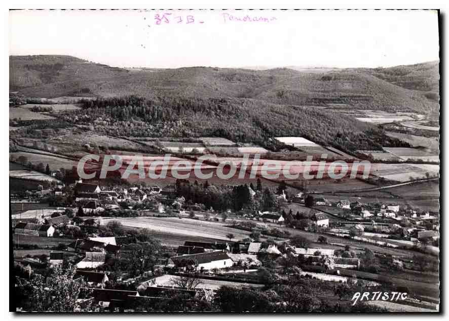 CPSM Anost S et L Vue panoramique 