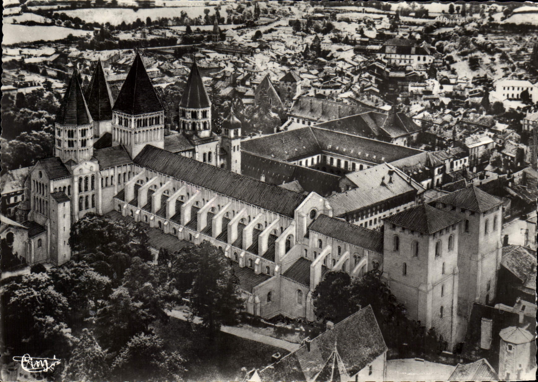 Cluny — Abbaye de Saint-Hugues — Combière Imprimeur