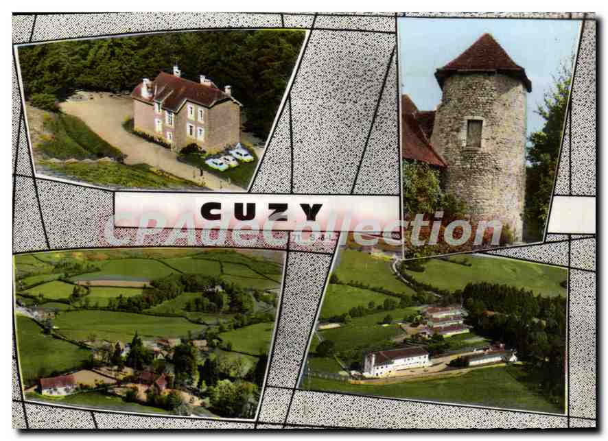 CPSM Cuzy S et L 
