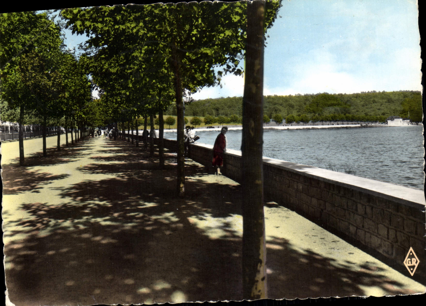 Montceau-les-Mines — Etang du Plessis — La Promenade — Éditions Géharet, Paris, n°1561