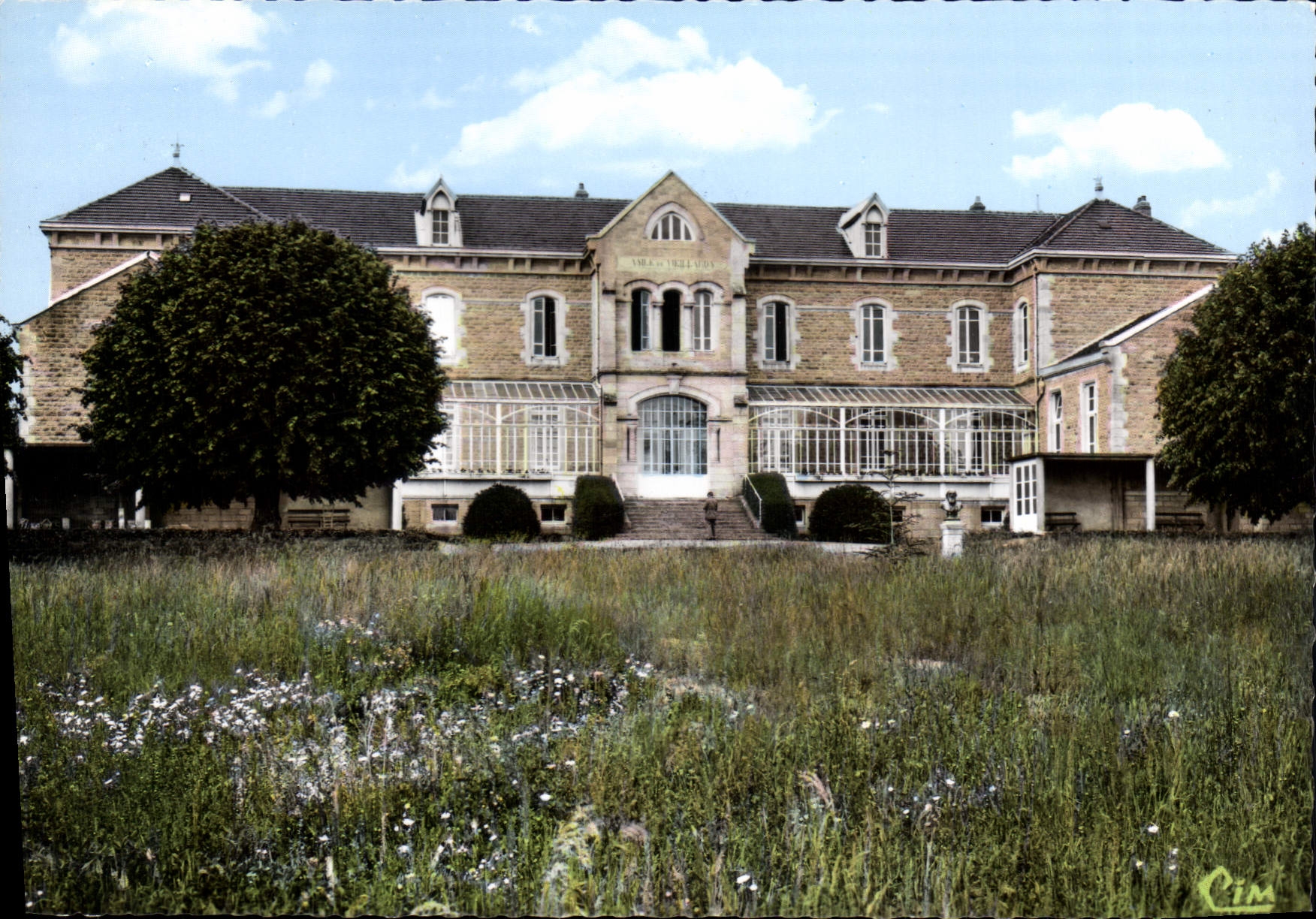 CPSM Semur en Brionnais S et L Asile Bouthier de Rochefort 