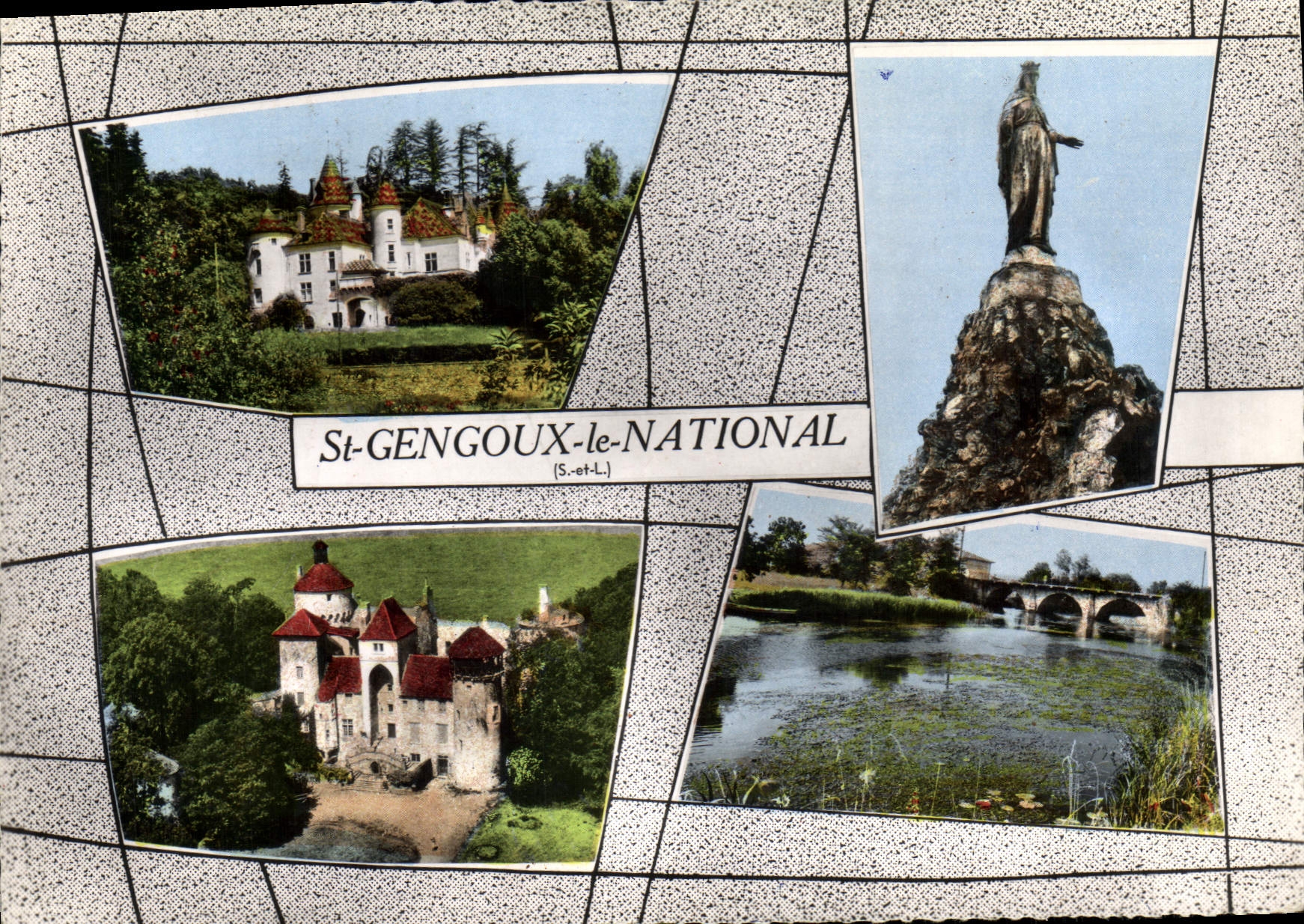 CPSM St Gengoux le National