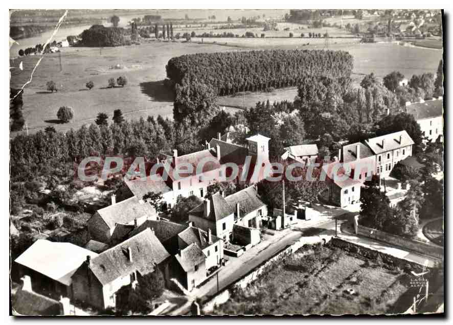 CPSM En Avion au Dessus De Saint Remy S et L L'Eglis St Remy Les Ecoles 