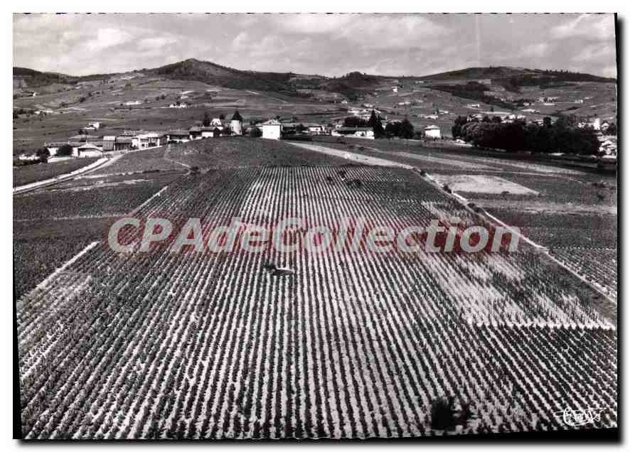 CPSM Romaneche Thorins S et L Les Coteaux du Moulin a Vent Vue aerienne 