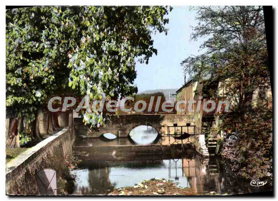 Chagny (71) - Coin du Vieux Moulin — Pont sur la Bresse — Imprimé par Combeier