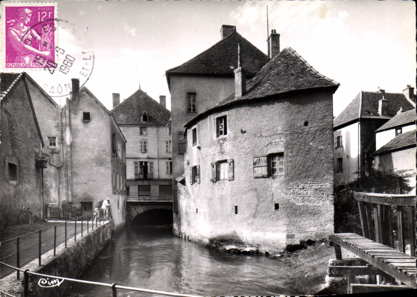 CPSM CHAROLLES Vieux Charolles Une vieille Maison du quartier de la Catin 