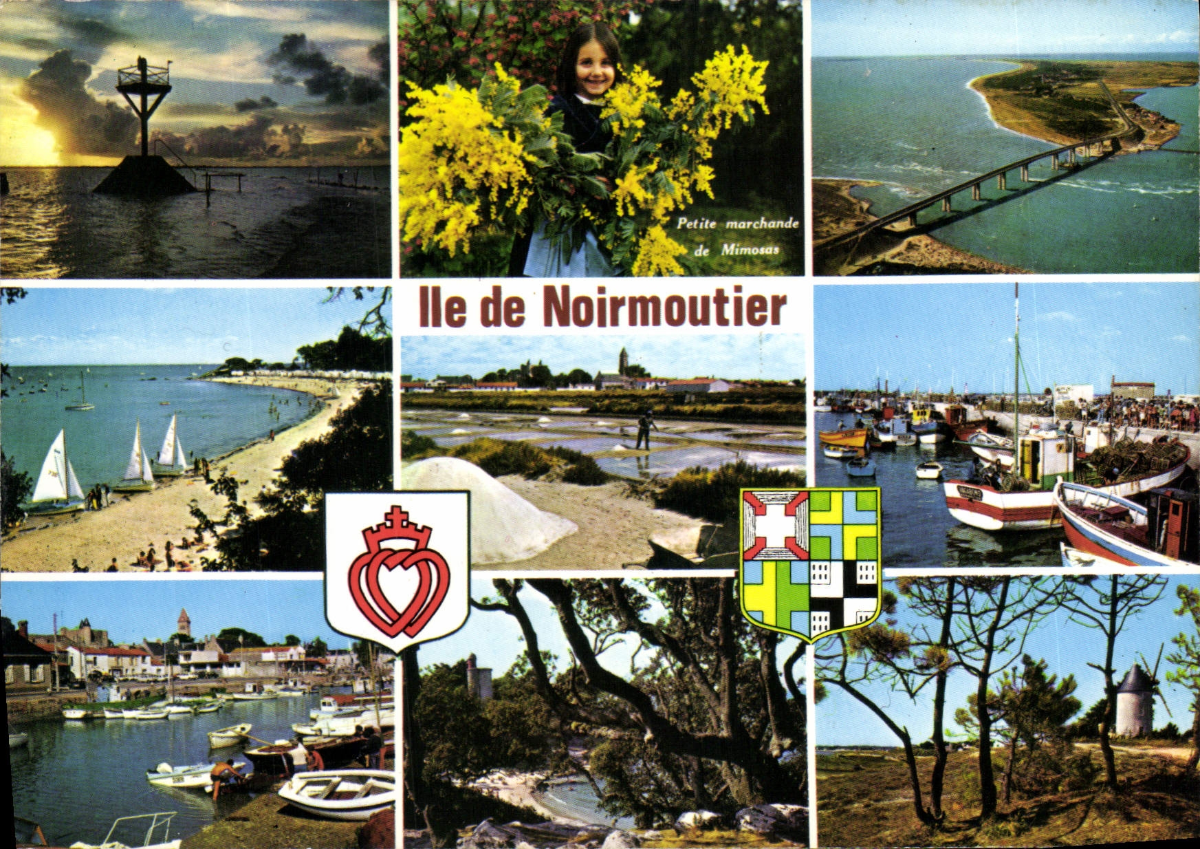 Ile de Noirmoutier — vue panoramique — LA VENDEE TOURISTIQUE, V.2034