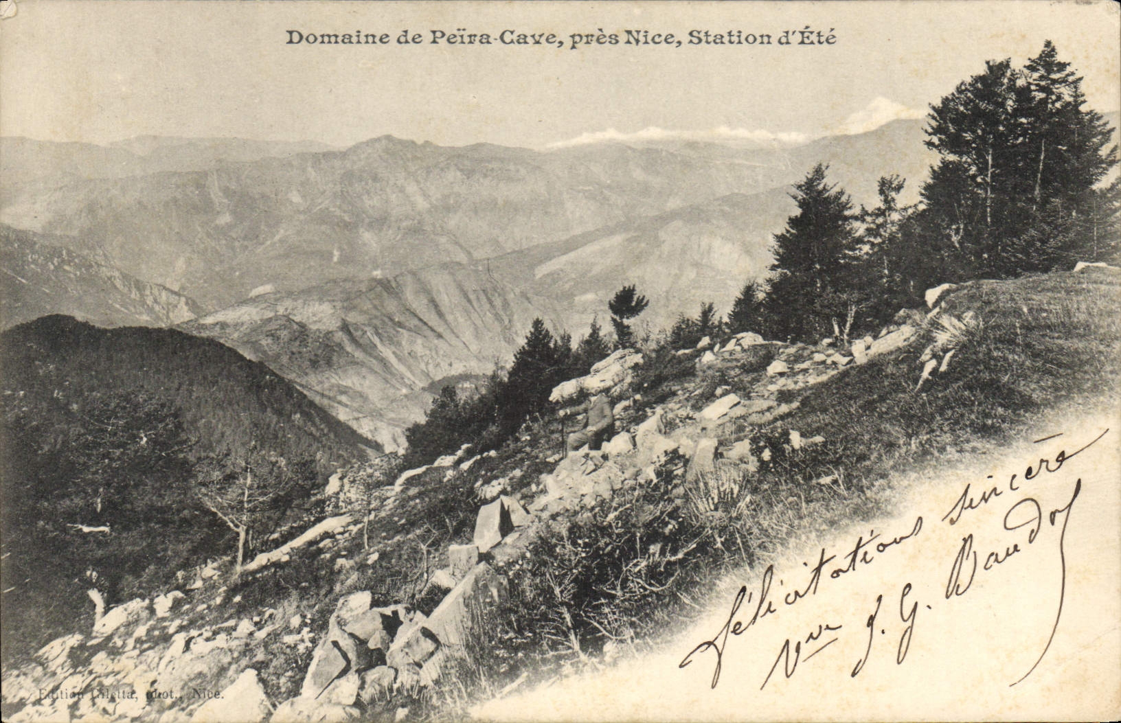 CPA Domaine de Peira Cave pres Nice Station d'Ete 