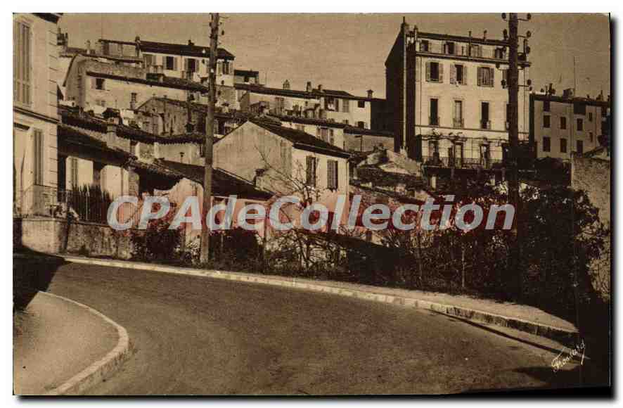 Le Cannet pittoresque — Rue du Commandant Lamy — Éditions Photo Forward - Recto