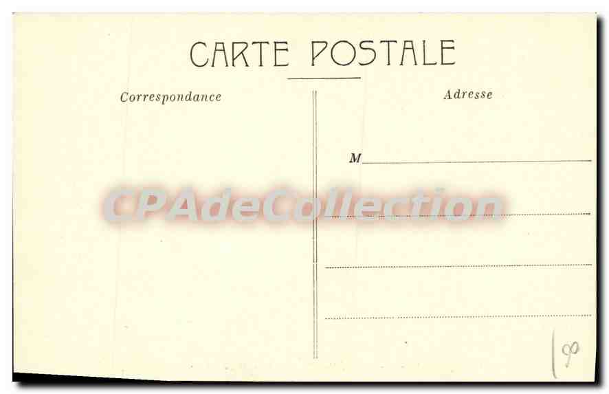 CPA St Martin VESUBIE Vue generale cote Est  — Rückseite