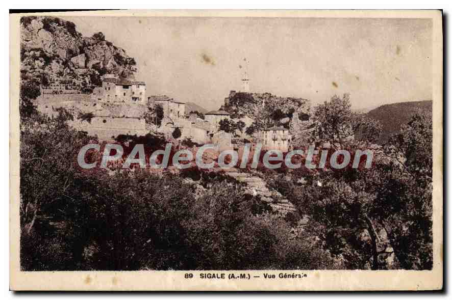 CPA SIGALE Vue Generale 