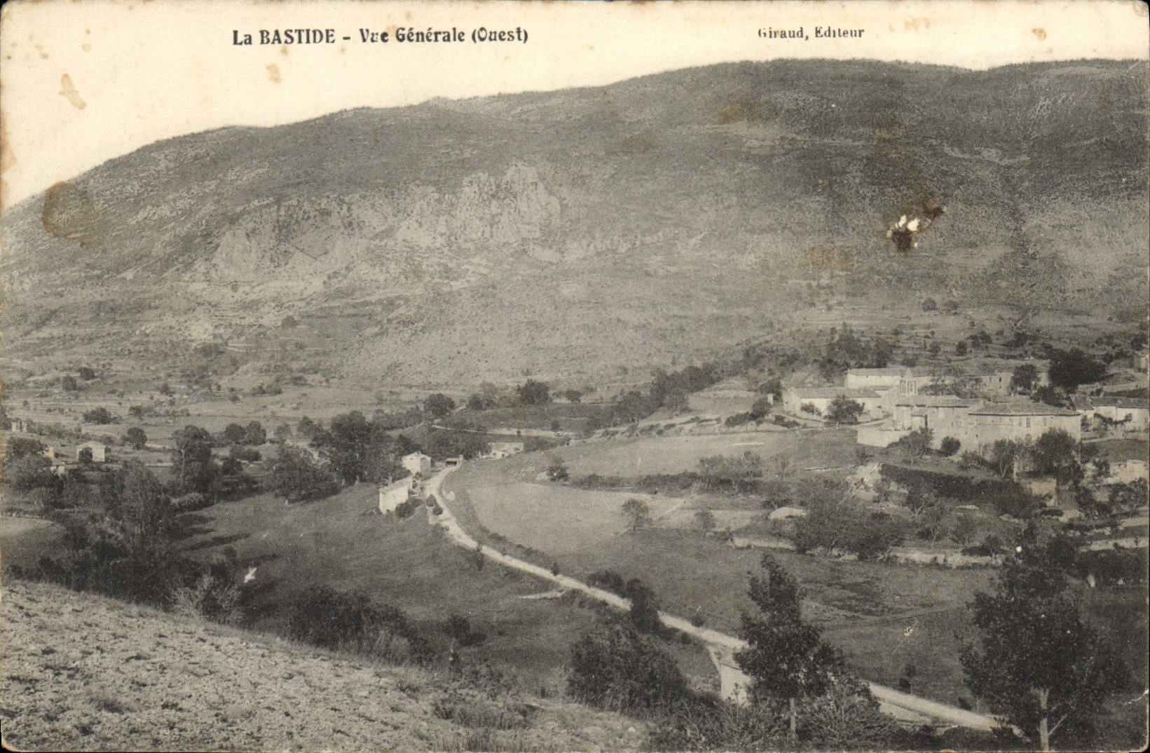 La Bastide - Vue Générale (Ouest) — Giraud, Editeur - Recto