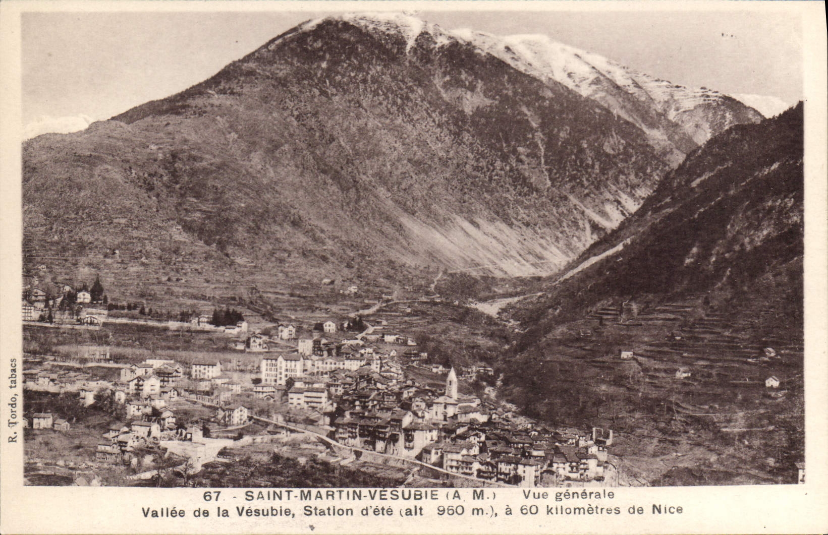 Saint-Martin-Vésubie — Vue générale — R. Tordo, n° 67