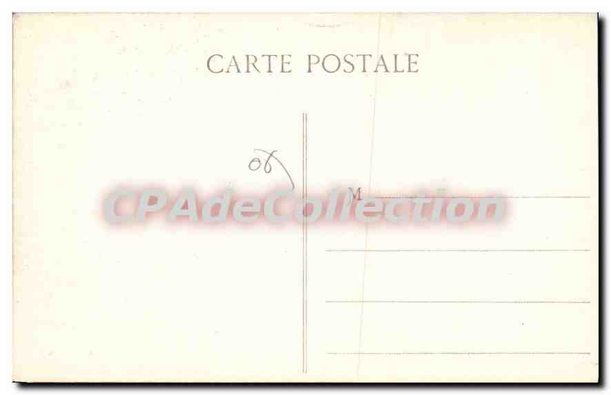 CANNES — Plage et Promenade du Midi — Édition Gilatta n° 463 — Verso
