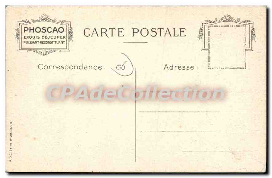 CPA LE VIEIL ANTIBES ALPES MARITIMES  — Back