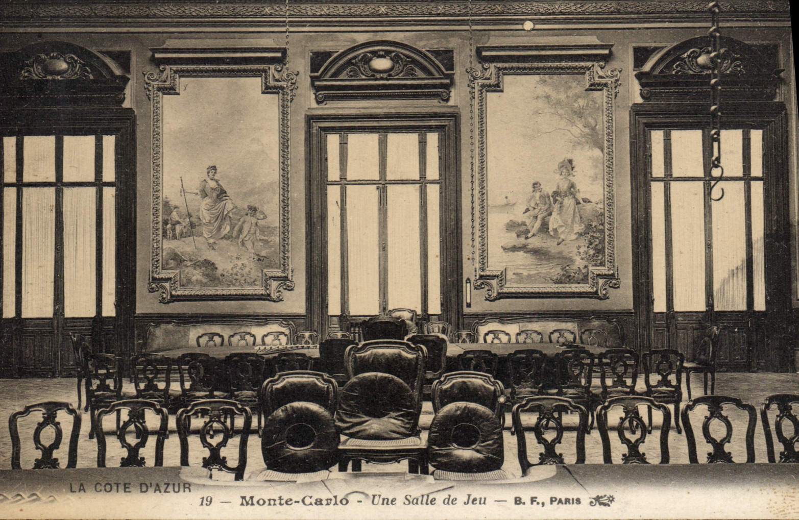 Monte-Carlo — Une Salle de Jeu — B. F., Paris