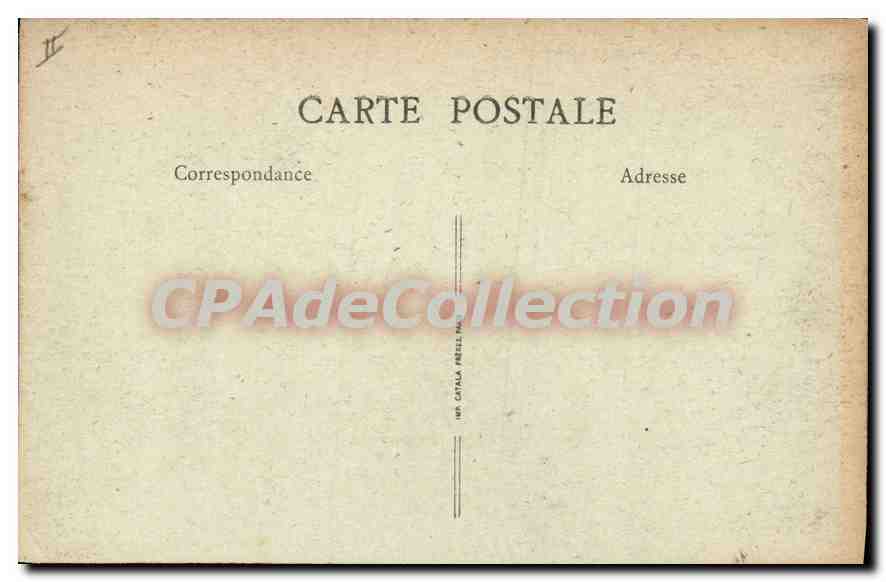 Monte-Carlo — Une Salle de Jeu — B. F., Paris — Achterkant
