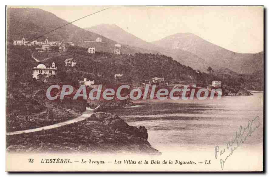L'ESTÉREI. — Le Trayas. — Les Villas et la Baie de la Figarette. — LL