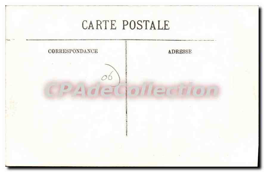 CPA CANNES La plage et la croisette  — Verso